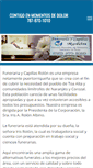 Mobile Screenshot of funerariaycapillasrolon.com